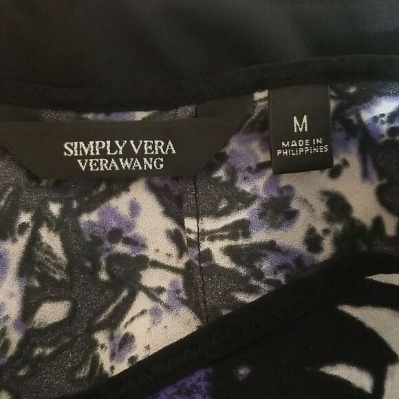 Simply Vera Wang Womens Printed Dress.   C1 - Picture 5 of 6